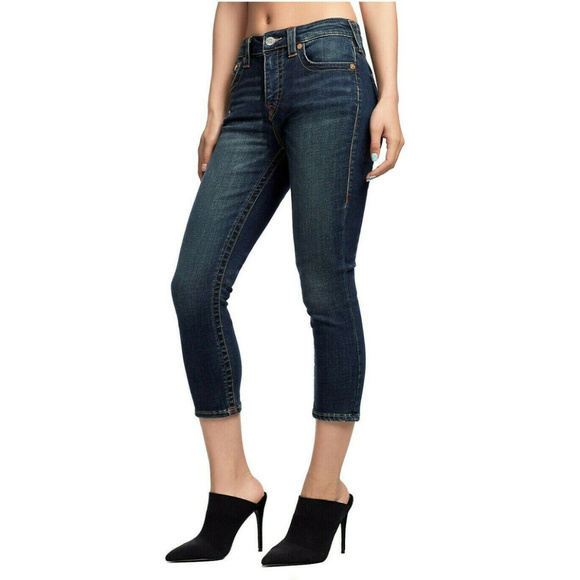 True Religion Women's Skinny Fit Stretch Jeans - Picture 3 of 4